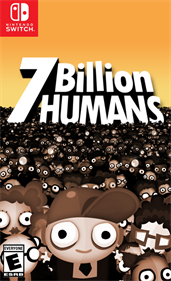 7 Billion Humans - Fanart - Box - Front Image