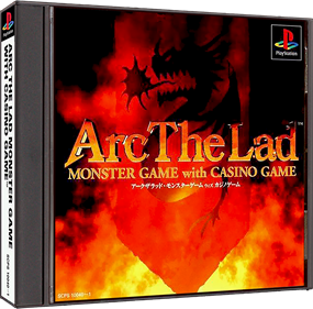 Arc the Lad: Monster Game with Casino Game - Box - 3D Image