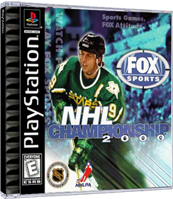 NHL Championship 2000 - Box - 3D Image