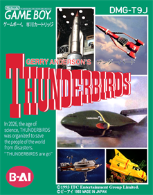 Gerry Anderson's Thunderbirds - Fanart - Box - Front Image