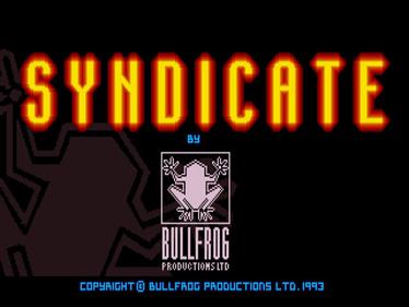 Syndicate Plus - Screenshot - Game Title Image