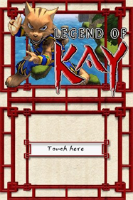 Legend of Kay - Screenshot - Game Title Image
