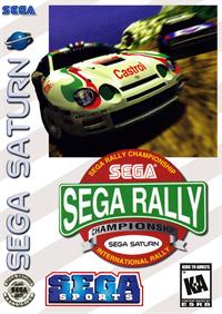 Sega Rally Championship - Fanart - Box - Front