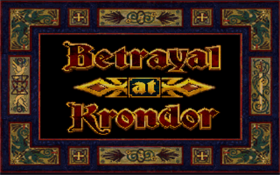 Betrayal at Krondor - Screenshot - Game Title Image