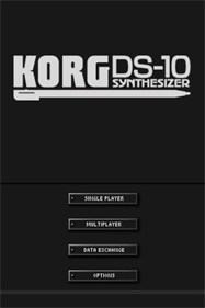 KORG DS-10 Synthesizer - Screenshot - Game Title Image