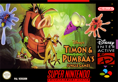 Timon & Pumbaa's Jungle Games - Box - Front