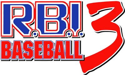 R.B.I. Baseball 3 - Clear Logo Image
