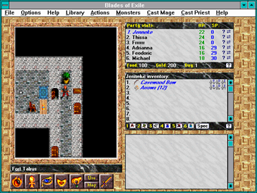Blades of Exile - Screenshot - Gameplay Image