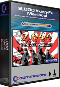 2,000 Kung-Fu Maniacs - Box - 3D Image