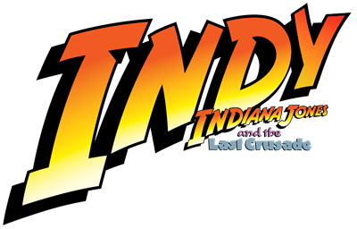 Indiana Jones and the Last Crusade: The Action Game - Clear Logo Image