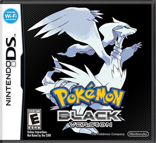 Pokémon Black Version - Box - Front - Reconstructed Image