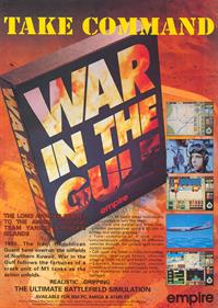 War in the Gulf - Advertisement Flyer - Front Image