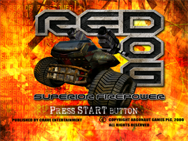 Red Dog: Superior Firepower - Screenshot - Game Title Image