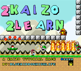2Kaizo2Learn - Screenshot - Game Title Image