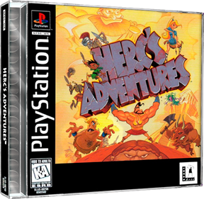 Herc's Adventures - Box - 3D Image