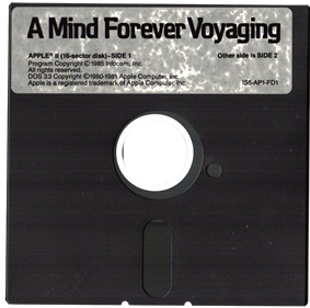 A Mind Forever Voyaging - Disc Image