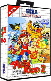 Alex Kidd in Miracle World 2 - Box - 3D Image