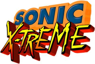 Sonic X-treme - Clear Logo Image