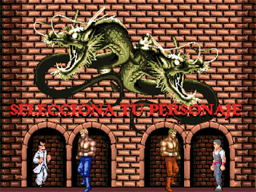 Double Dragon Revolution - Screenshot - Game Select Image