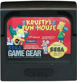 Krusty's Fun House - Cart - Front Image