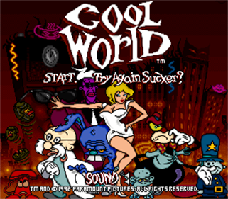 Cool World - Screenshot - Game Title Image