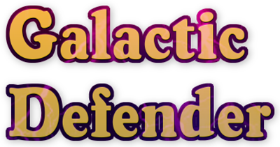 Galactic Defender - Clear Logo Image