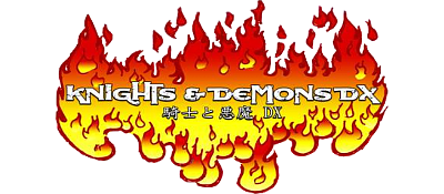 Knights & Demons DX - Clear Logo Image