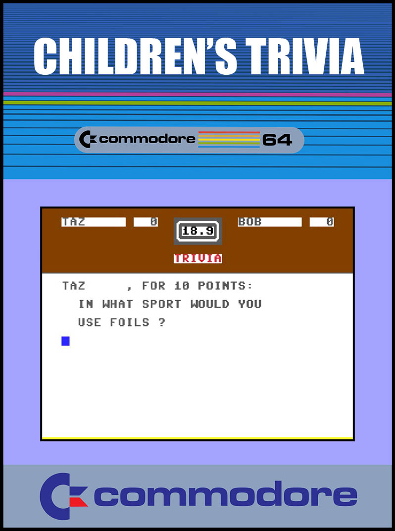 The Game of Trivia: Children’s Trivia