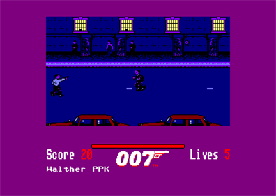 James Bond 007 in The Living Daylights: The Computer Game - Screenshot - Gameplay Image