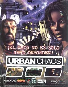 Urban Chaos - Advertisement Flyer - Front Image