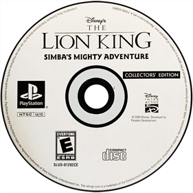 Disney's The Lion King: Simba's Mighty Adventure - Disc Image