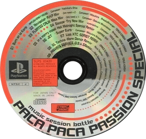 Pacapaca Passion Special - Disc Image