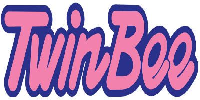 Twin Bee - Clear Logo Image