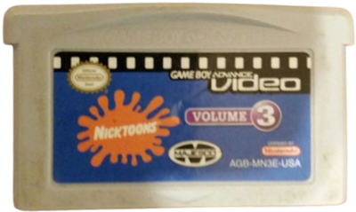 Game Boy Advance Video: Nicktoons Collection: Volume 3 - Cart - Front Image