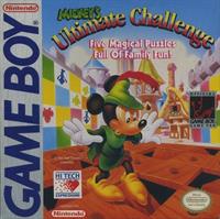 Mickey's Ultimate Challenge - Box - Front Image