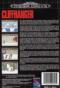 Cliffhanger - Box - Back Image