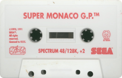 Super Monaco G.P. - Cart - Front Image