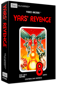 Yars' Revenge - Box - 3D Image
