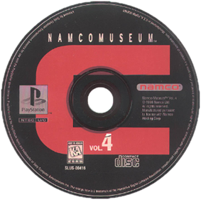 Namco Museum Vol. 4 - Disc Image