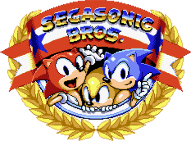 SegaSonic Bros. - Clear Logo Image