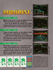 Robozone - Box - Back Image