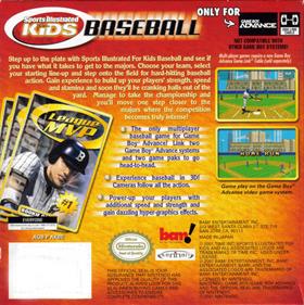 Sports Illustrated for Kids: Baseball - Box - Back Image