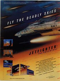 JetFighter: The Adventure - Advertisement Flyer - Front Image