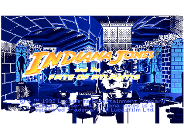 Indiana Jones and the Fate of Atlantis - Screenshot - Game Title Image