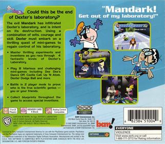 Dexter's Laboratory: Mandark's Lab? - Box - Back Image