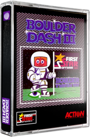 Boulder Dash III - Box - 3D Image