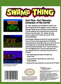 Swamp Thing - Box - Back Image
