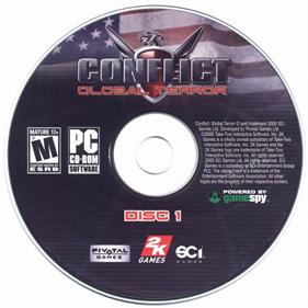 Conflict: Global Terror - Disc Image