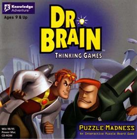 Dr. Brain Thinking Games: Puzzle Madness - Box - Front Image