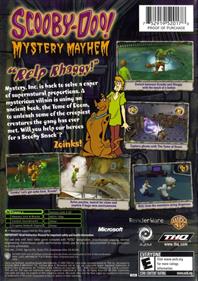 Scooby-Doo! Mystery Mayhem - Box - Back Image